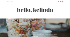 Desktop Screenshot of hellokelinda.com